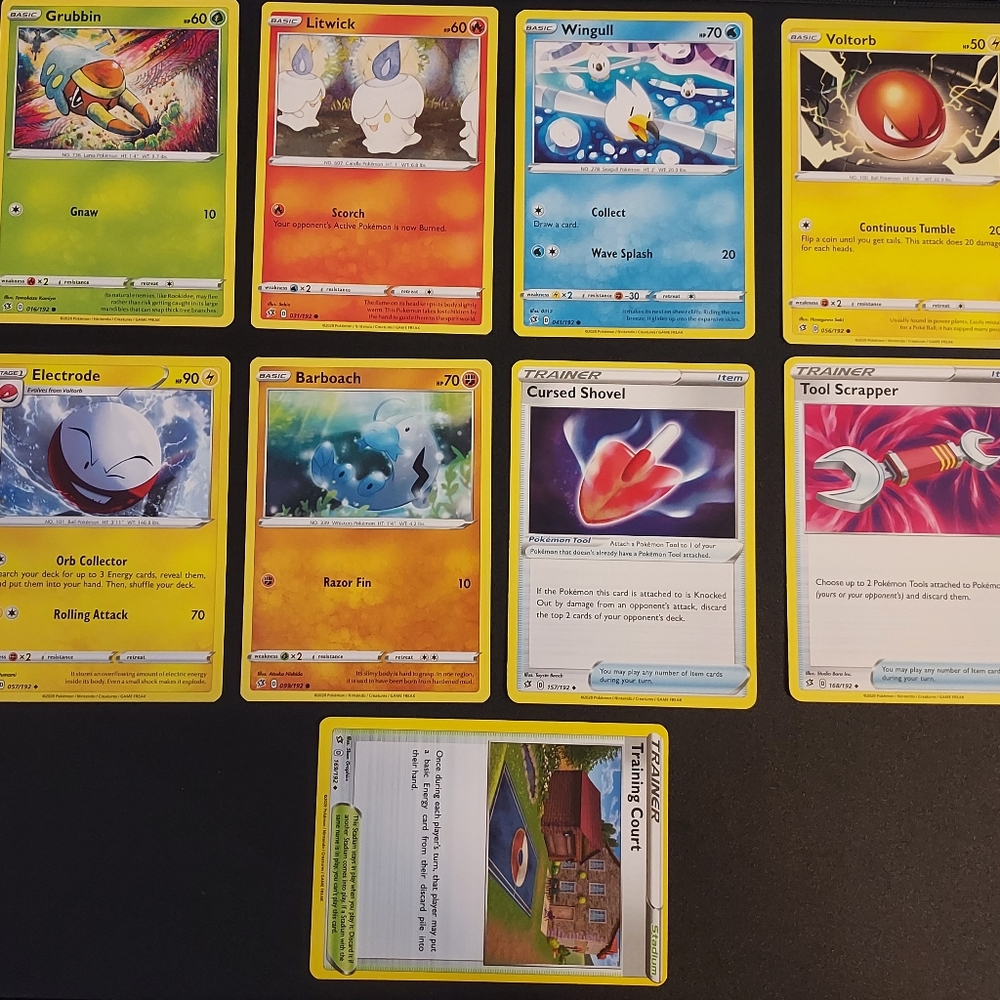 Rebel Clash Pokemon card lot #1